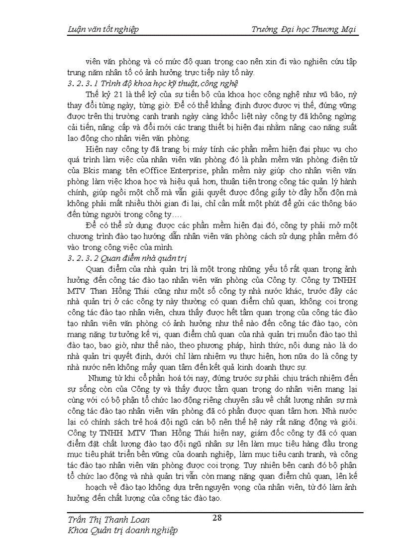 image for page Hoàn thiện công tác đào tạo nhân sự tại Công ty TNHH MTV Than Hồng Thái