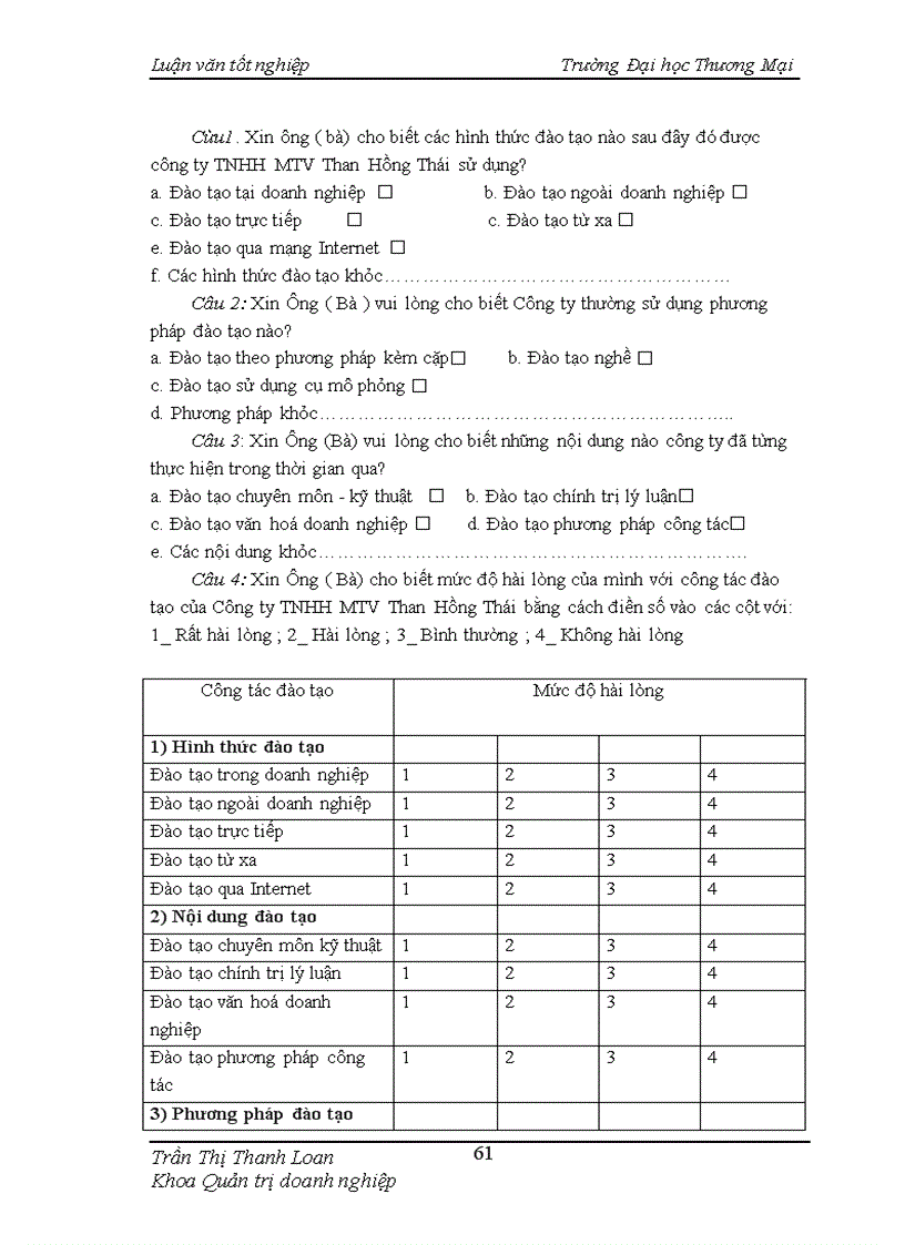 image for page Hoàn thiện công tác đào tạo nhân sự tại Công ty TNHH MTV Than Hồng Thái