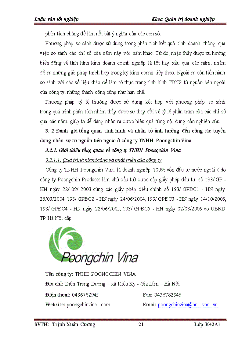 image for page Nâng cao chất lượng công tác tuyển dụng nhân sự từ nguồn bên ngoài ở công ty TNHH Poongchin Vina