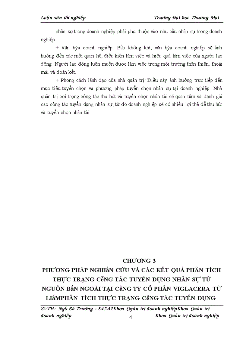 image for page Nâng cao chất lượng công tác tuyển dụng nhân sự từ nguồn bên ngoài tại công ty cổ phần Viglacera Từ Liêm