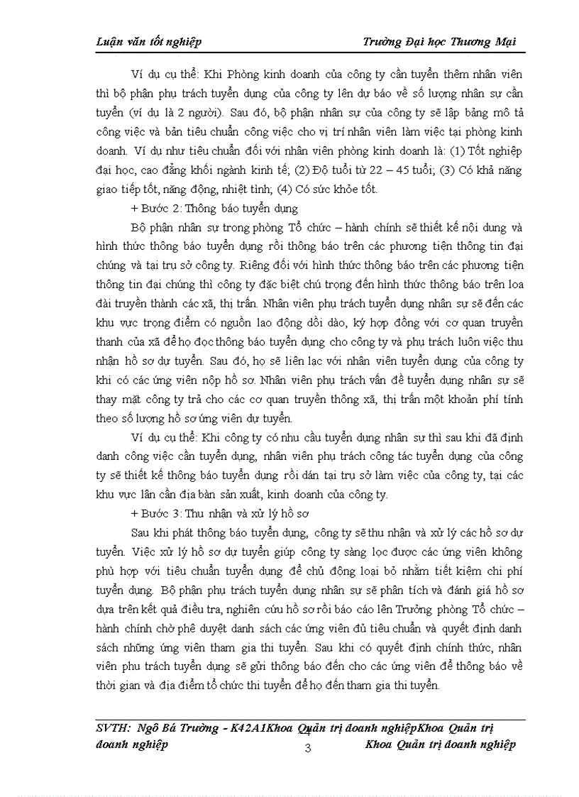 image for page Nâng cao chất lượng công tác tuyển dụng nhân sự từ nguồn bên ngoài tại công ty cổ phần Viglacera Từ Liêm