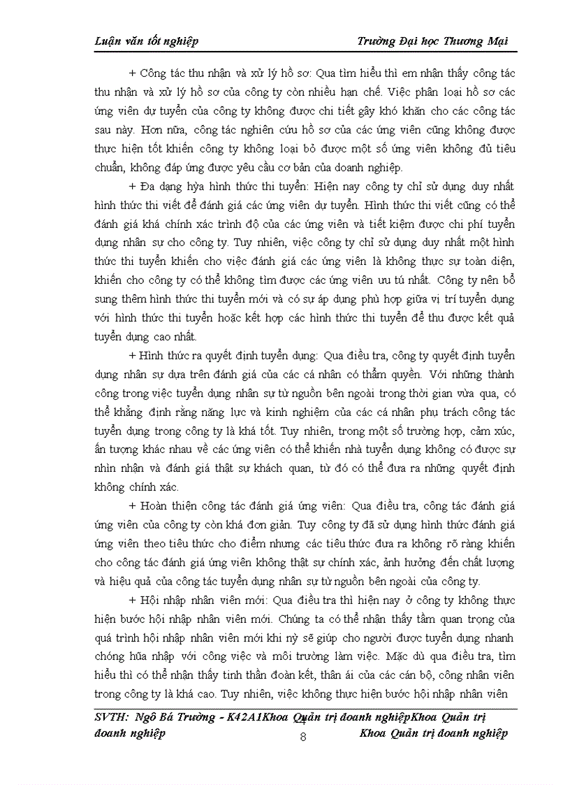 image for page Nâng cao chất lượng công tác tuyển dụng nhân sự từ nguồn bên ngoài tại công ty cổ phần Viglacera Từ Liêm