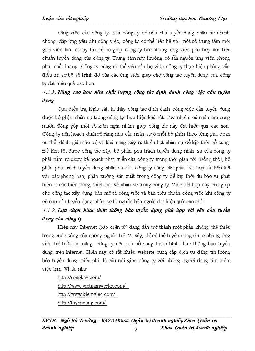 image for page Nâng cao chất lượng công tác tuyển dụng nhân sự từ nguồn bên ngoài tại công ty cổ phần Viglacera Từ Liêm