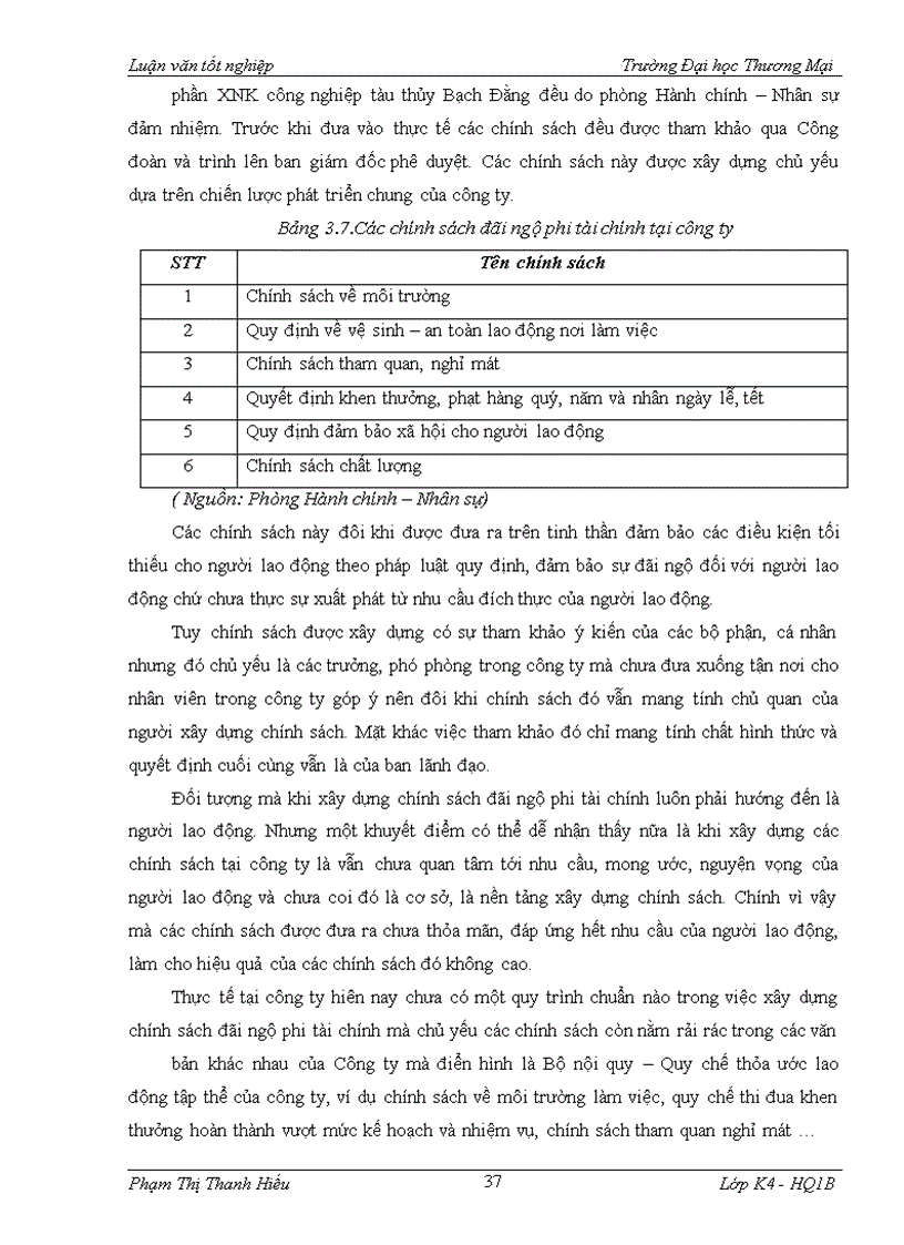 image for page Nâng cao chất lượng đãi ngộ phi tài chính ở Công ty cổ phần XNK công nghiệp tàu thuỷ Bạch Đằng
