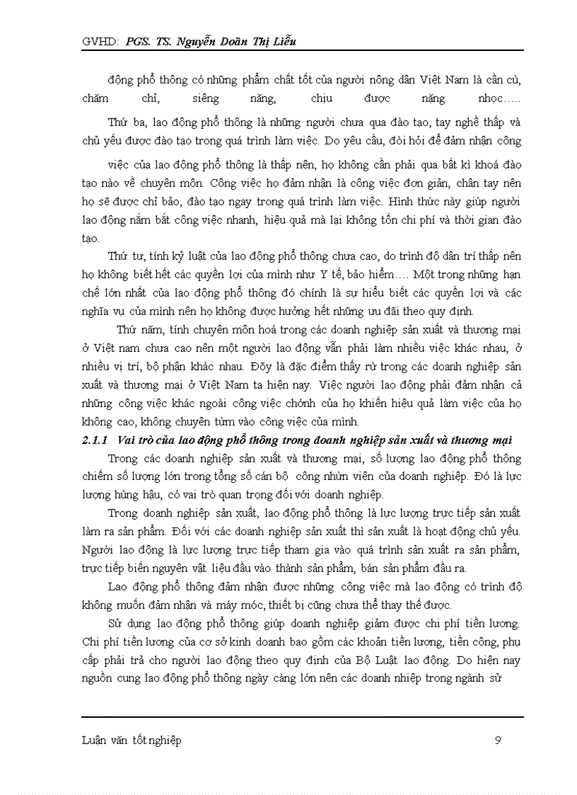 image for page Nâng cao chất lượng đãi ngộ tài chính đối với lao động phổ thông tại công ty TNHH Tiến Động
