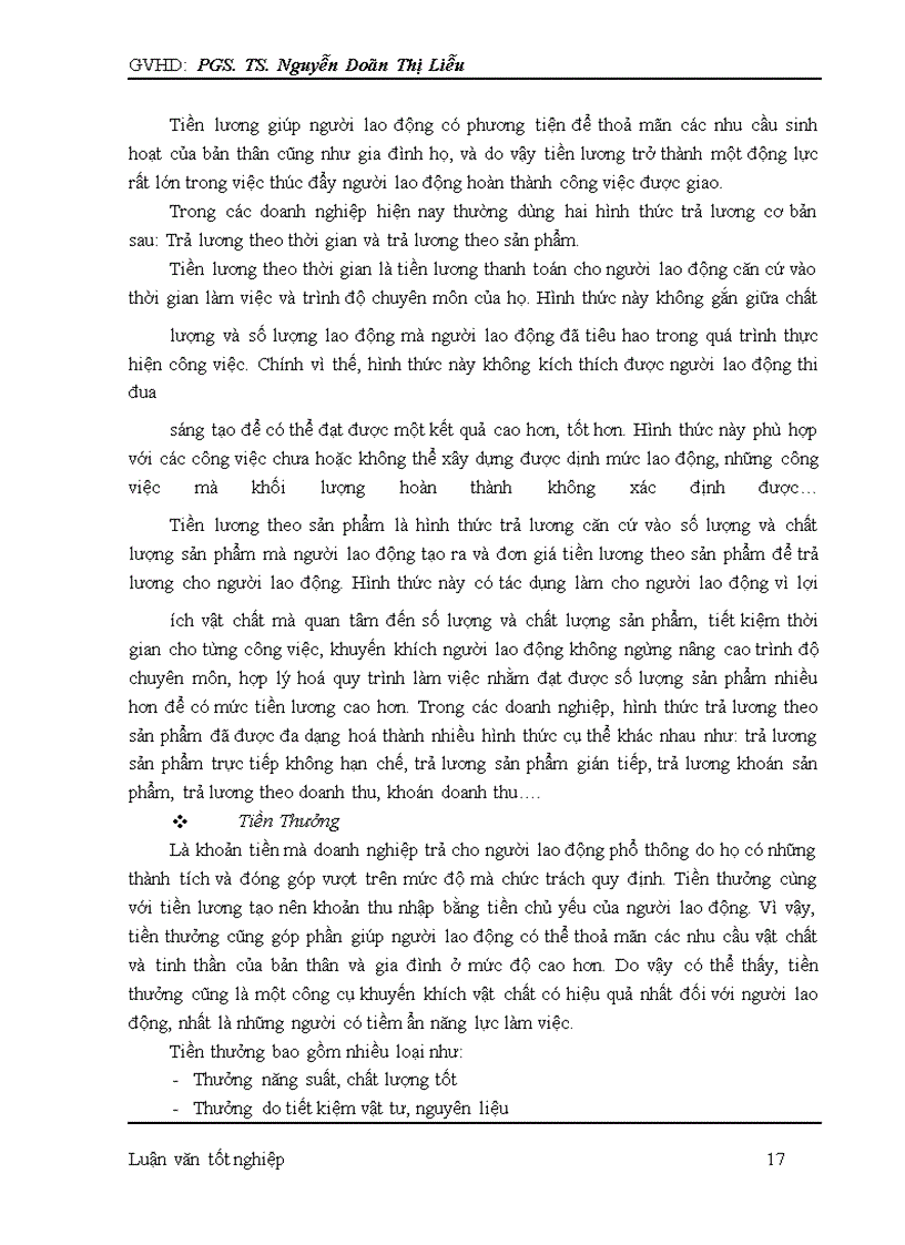 image for page Nâng cao chất lượng đãi ngộ tài chính đối với lao động phổ thông tại công ty TNHH Tiến Động