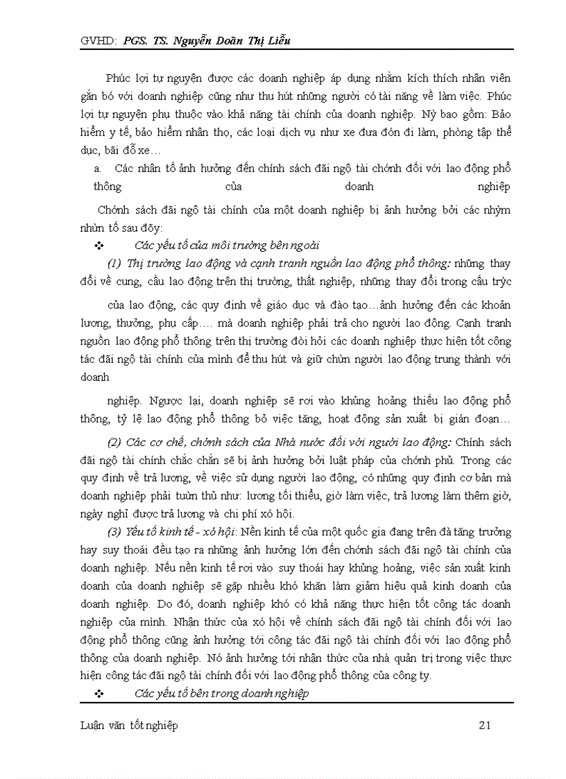 image for page Nâng cao chất lượng đãi ngộ tài chính đối với lao động phổ thông tại công ty TNHH Tiến Động