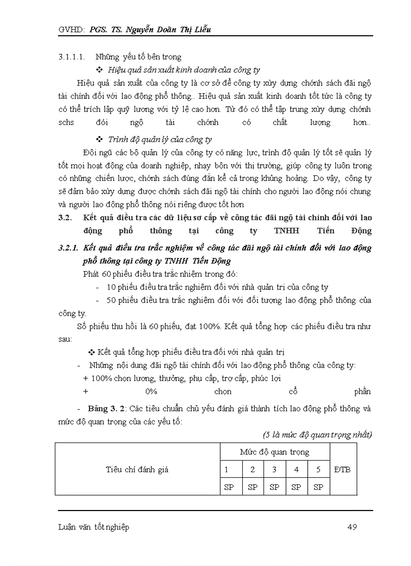 image for page Nâng cao chất lượng đãi ngộ tài chính đối với lao động phổ thông tại công ty TNHH Tiến Động