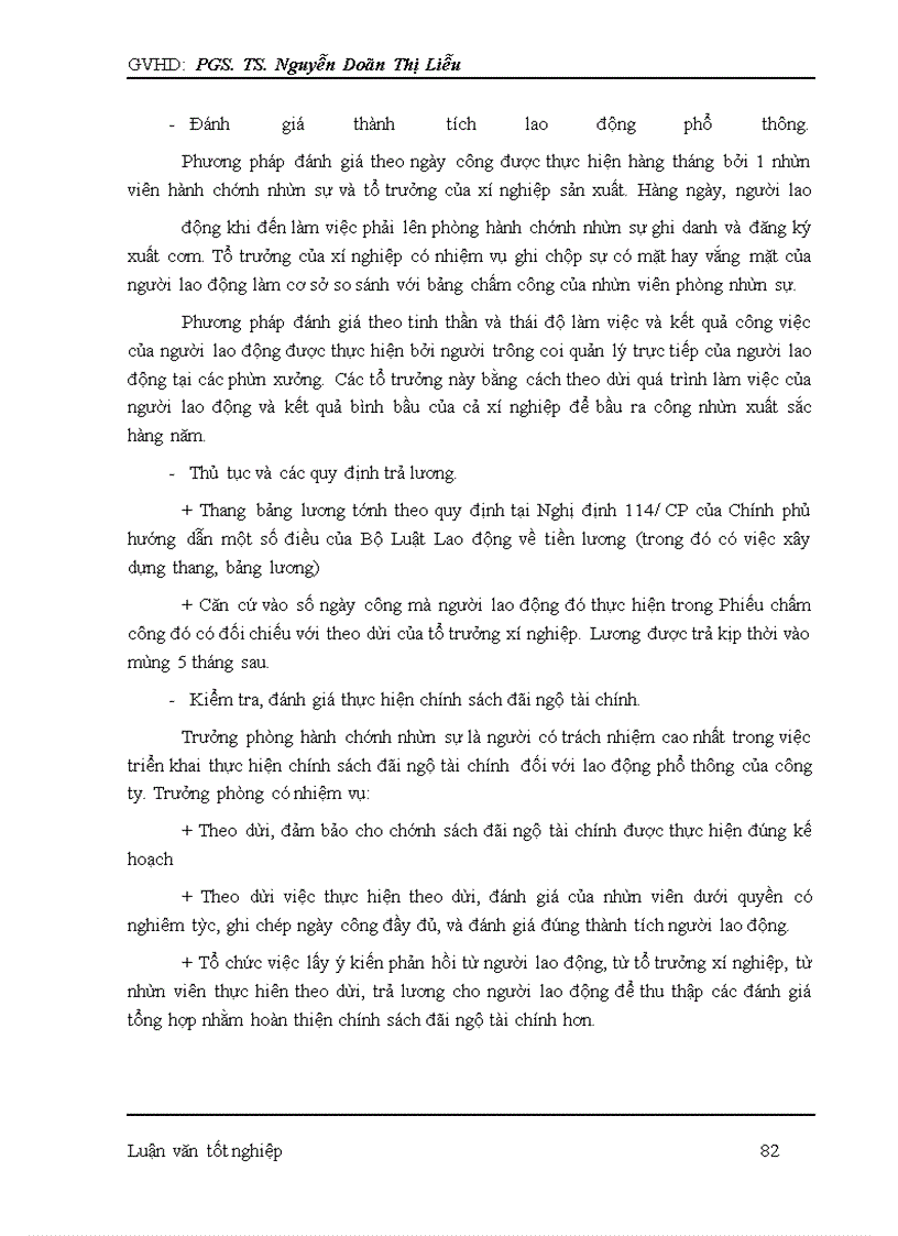 image for page Nâng cao chất lượng đãi ngộ tài chính đối với lao động phổ thông tại công ty TNHH Tiến Động