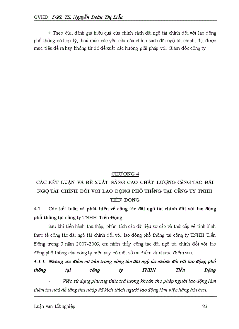 image for page Nâng cao chất lượng đãi ngộ tài chính đối với lao động phổ thông tại công ty TNHH Tiến Động