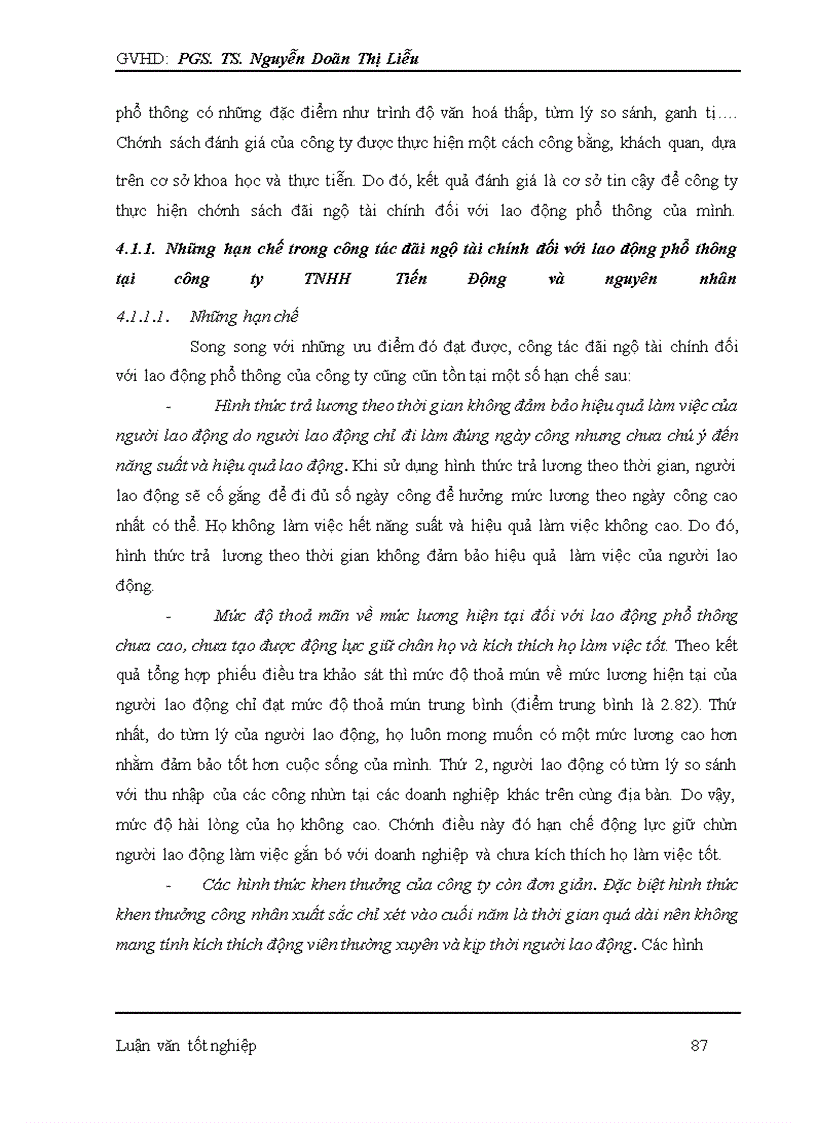 image for page Nâng cao chất lượng đãi ngộ tài chính đối với lao động phổ thông tại công ty TNHH Tiến Động