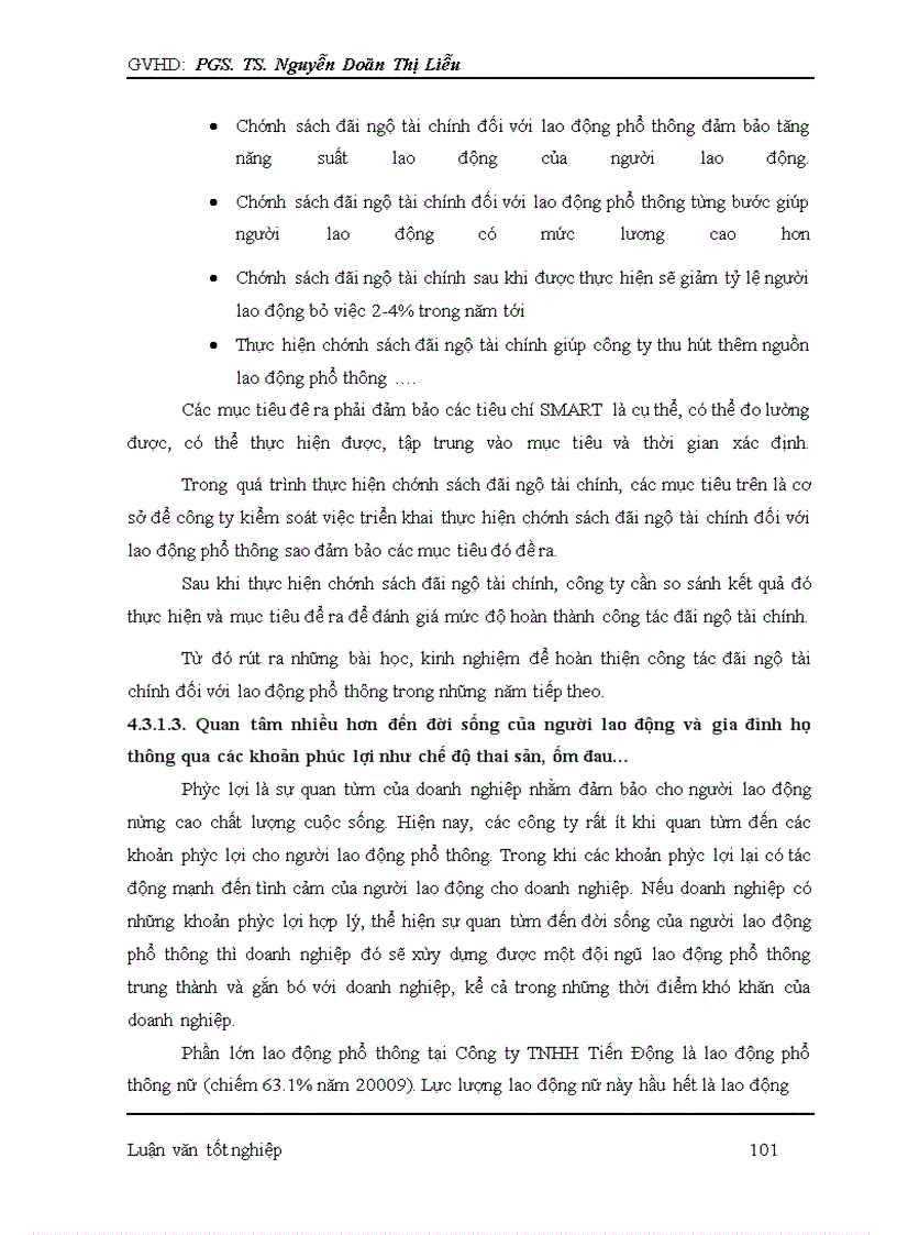 image for page Nâng cao chất lượng đãi ngộ tài chính đối với lao động phổ thông tại công ty TNHH Tiến Động