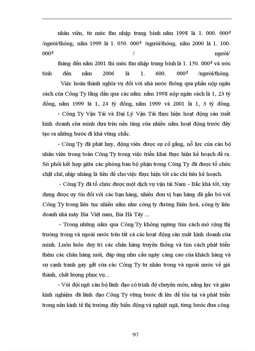 image for page Một số giải pháp nâng cao chất lượng hoạt động dịch vụ vận tải nhằm mở rộng thị trường tại Công Ty Vận Tải và đại lý vận tải