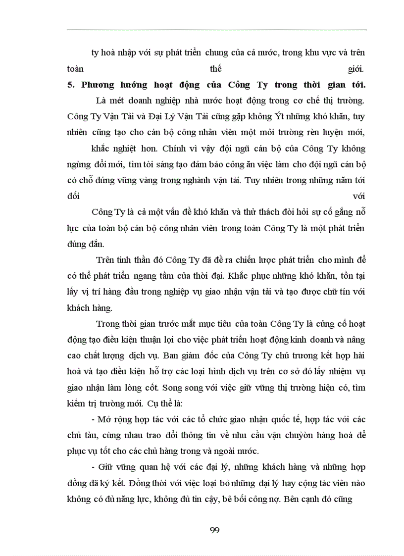 image for page Một số giải pháp nâng cao chất lượng hoạt động dịch vụ vận tải nhằm mở rộng thị trường tại Công Ty Vận Tải và đại lý vận tải