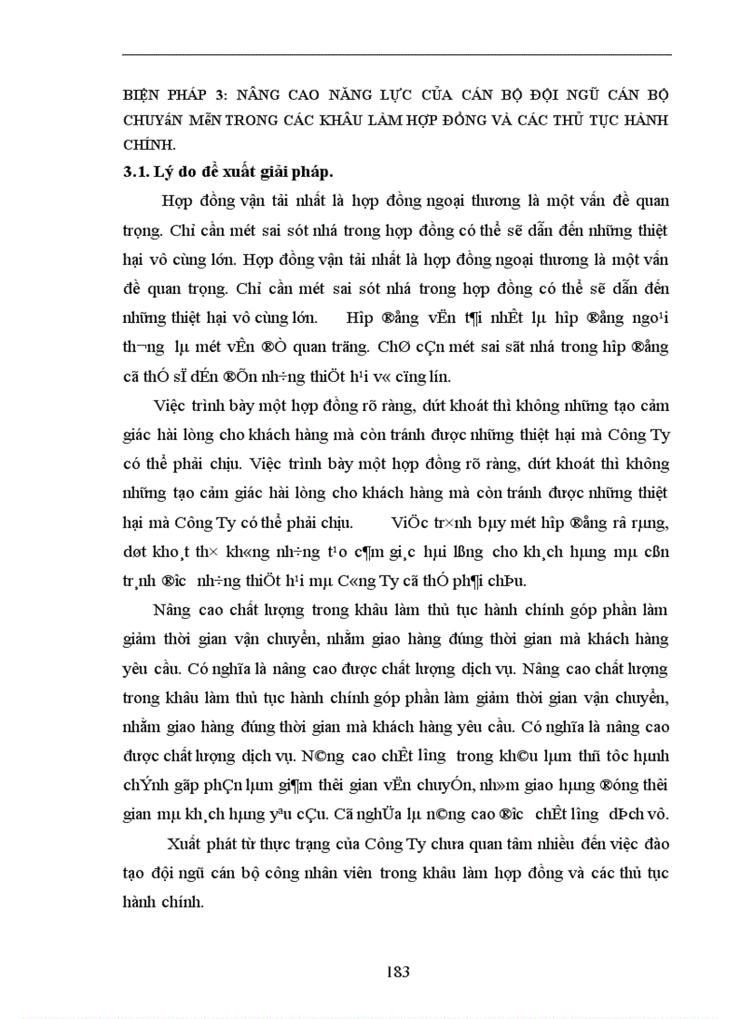 image for page Một số giải pháp nâng cao chất lượng hoạt động dịch vụ vận tải nhằm mở rộng thị trường tại Công Ty Vận Tải và đại lý vận tải