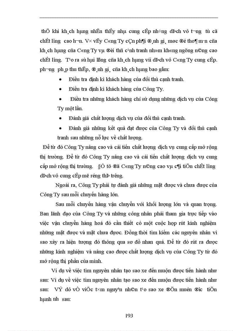 image for page Một số giải pháp nâng cao chất lượng hoạt động dịch vụ vận tải nhằm mở rộng thị trường tại Công Ty Vận Tải và đại lý vận tải