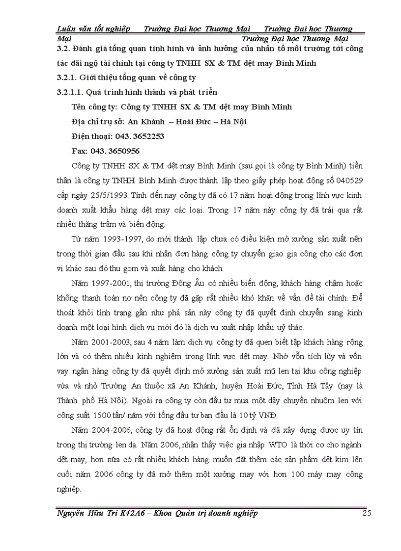 image for page Nâng cao chất lượng đãi ngộ tài chính tại công ty TNHH sản xuất và thương mại dệt may Bình Minh