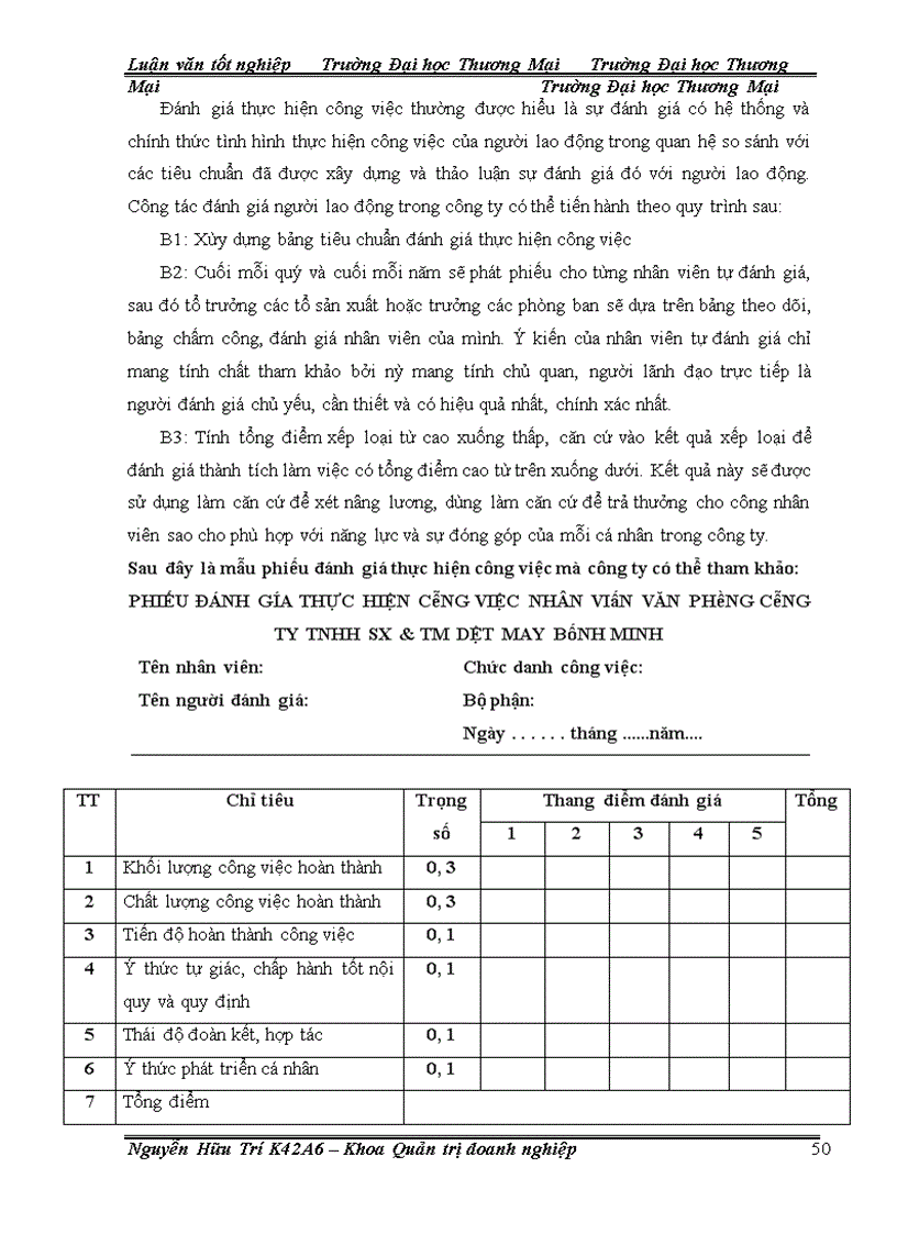 image for page Nâng cao chất lượng đãi ngộ tài chính tại công ty TNHH sản xuất và thương mại dệt may Bình Minh