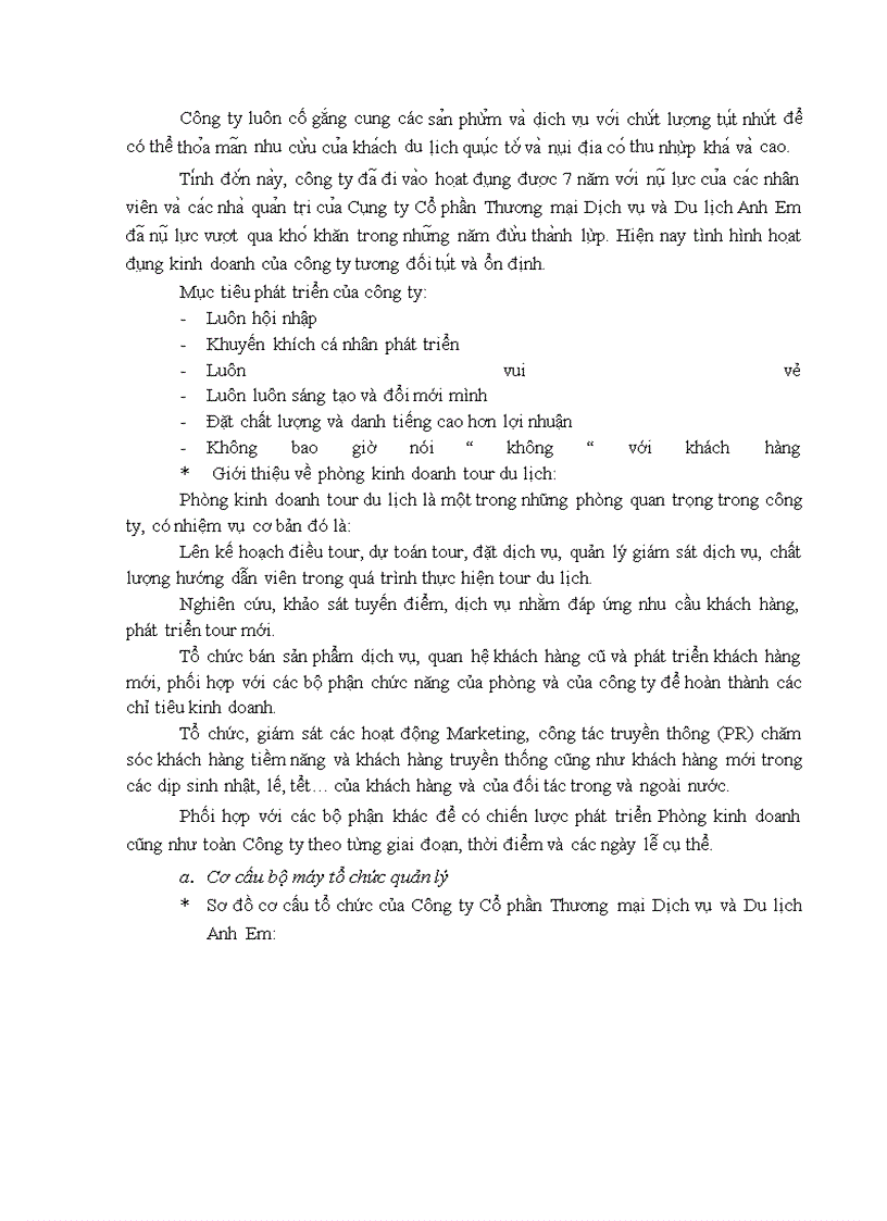 image for page Hoàn thiện hình thức đãi ngộ nhân lực tại phòng kinh doanh tour du lịch của Công ty Cổ phần Thương mại Dịch vụ và Du lịch Anh Em