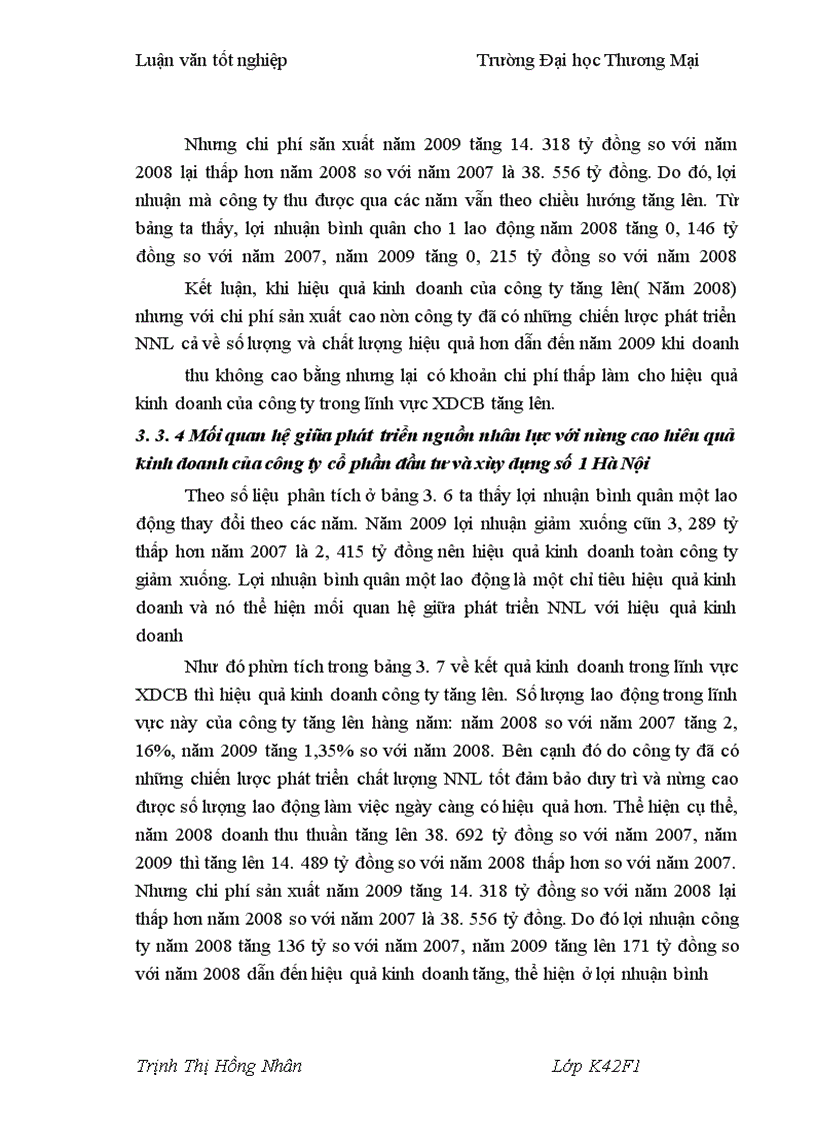 image for page Một số giải pháp phát triển nguồn nhân lực với nâng cao hiệu quả kinh doanh tại Công ty cổ phần đầu tư và xây dựng số 1 Hà Nội