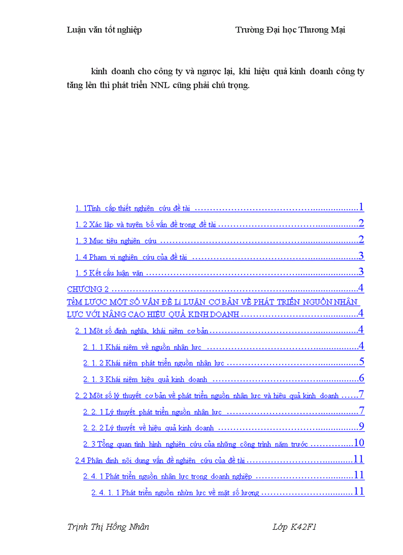 image for page Một số giải pháp phát triển nguồn nhân lực với nâng cao hiệu quả kinh doanh tại Công ty cổ phần đầu tư và xây dựng số 1 Hà Nội