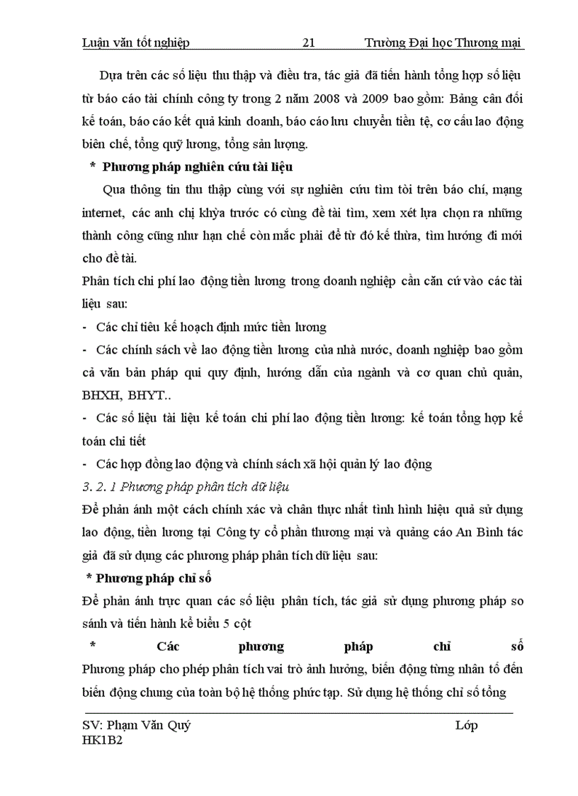 image for page Phân tích lao động, tiền lương tại Công ty cổ phần thương mại và quảng cáo An Bình