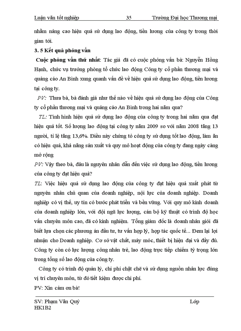 image for page Phân tích lao động, tiền lương tại Công ty cổ phần thương mại và quảng cáo An Bình