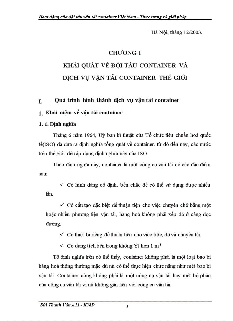 image for page Hoat dong cua doi tau van tai container VN