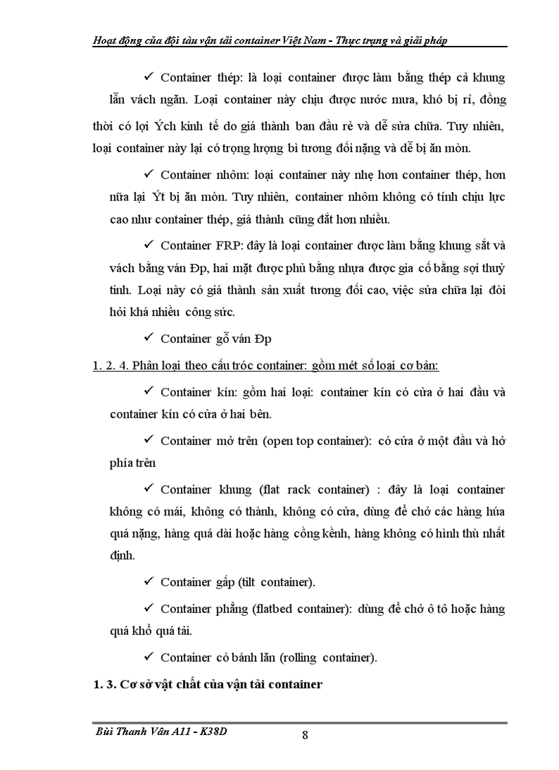 image for page Hoat dong cua doi tau van tai container VN