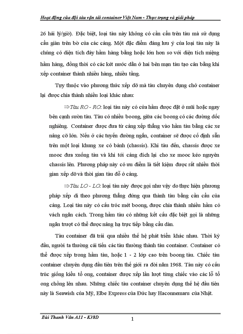 image for page Hoat dong cua doi tau van tai container VN