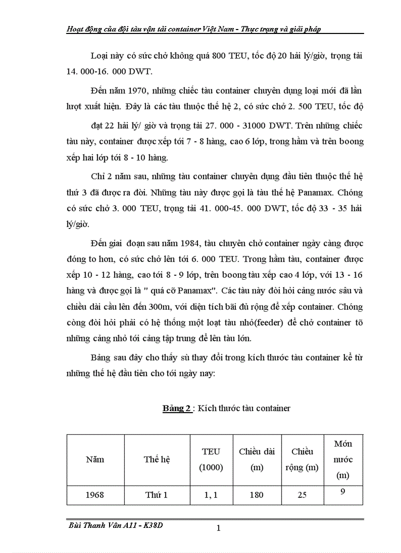 image for page Hoat dong cua doi tau van tai container VN
