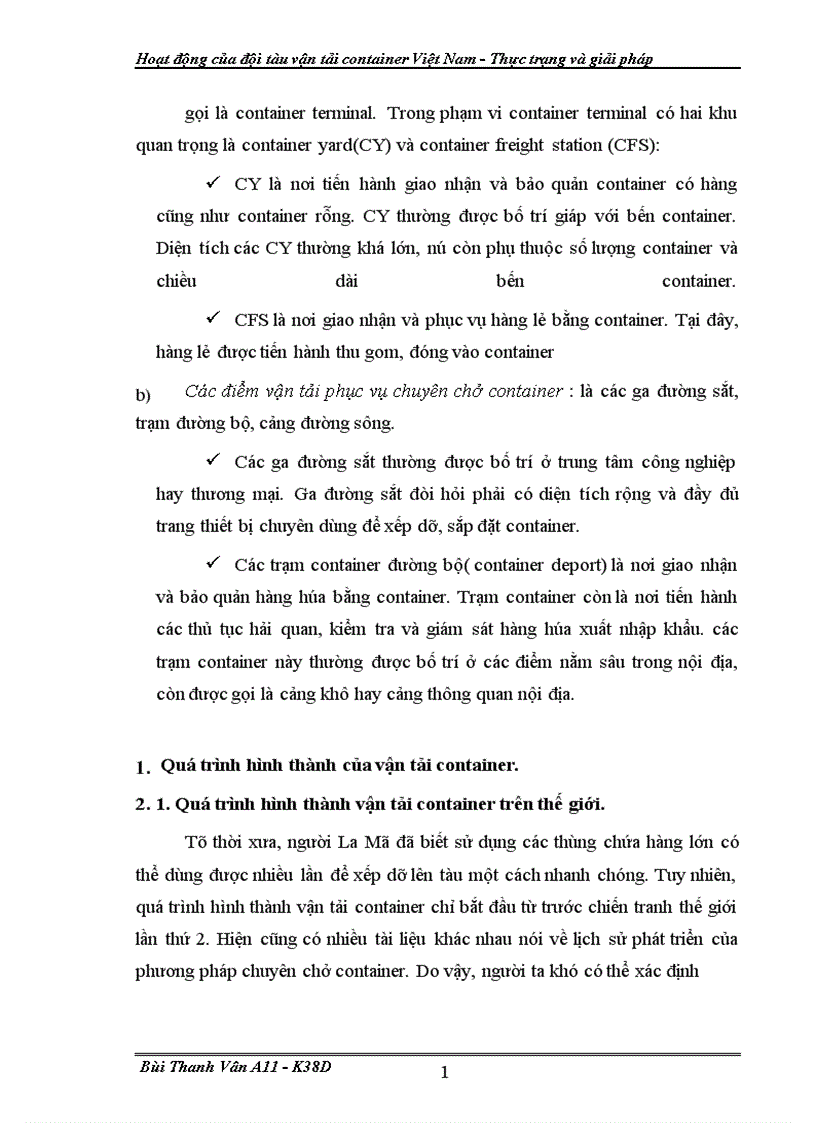 image for page Hoat dong cua doi tau van tai container VN