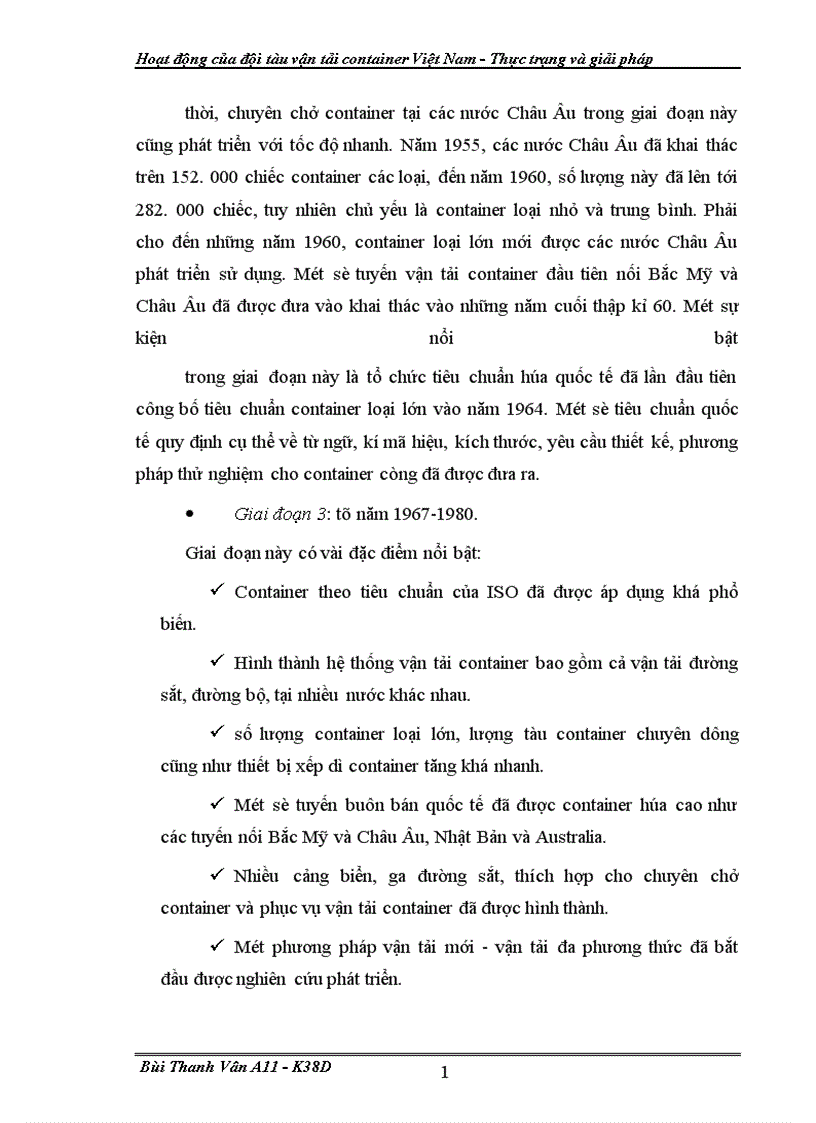 image for page Hoat dong cua doi tau van tai container VN