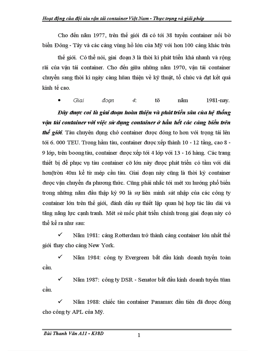 image for page Hoat dong cua doi tau van tai container VN