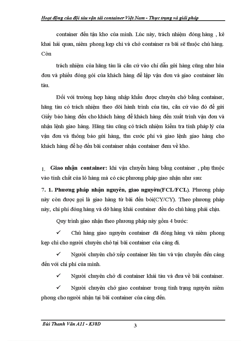image for page Hoat dong cua doi tau van tai container VN