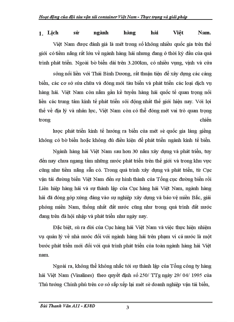 image for page Hoat dong cua doi tau van tai container VN