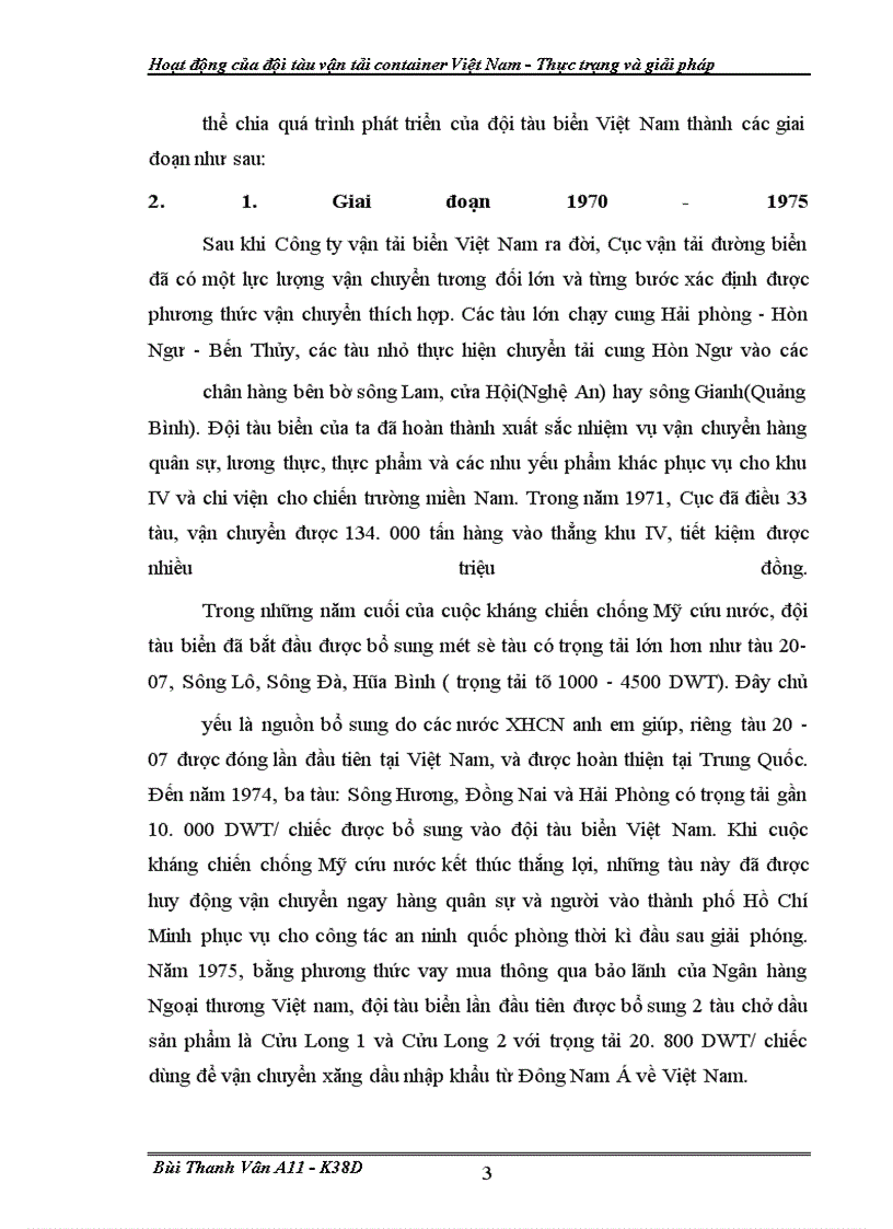 image for page Hoat dong cua doi tau van tai container VN