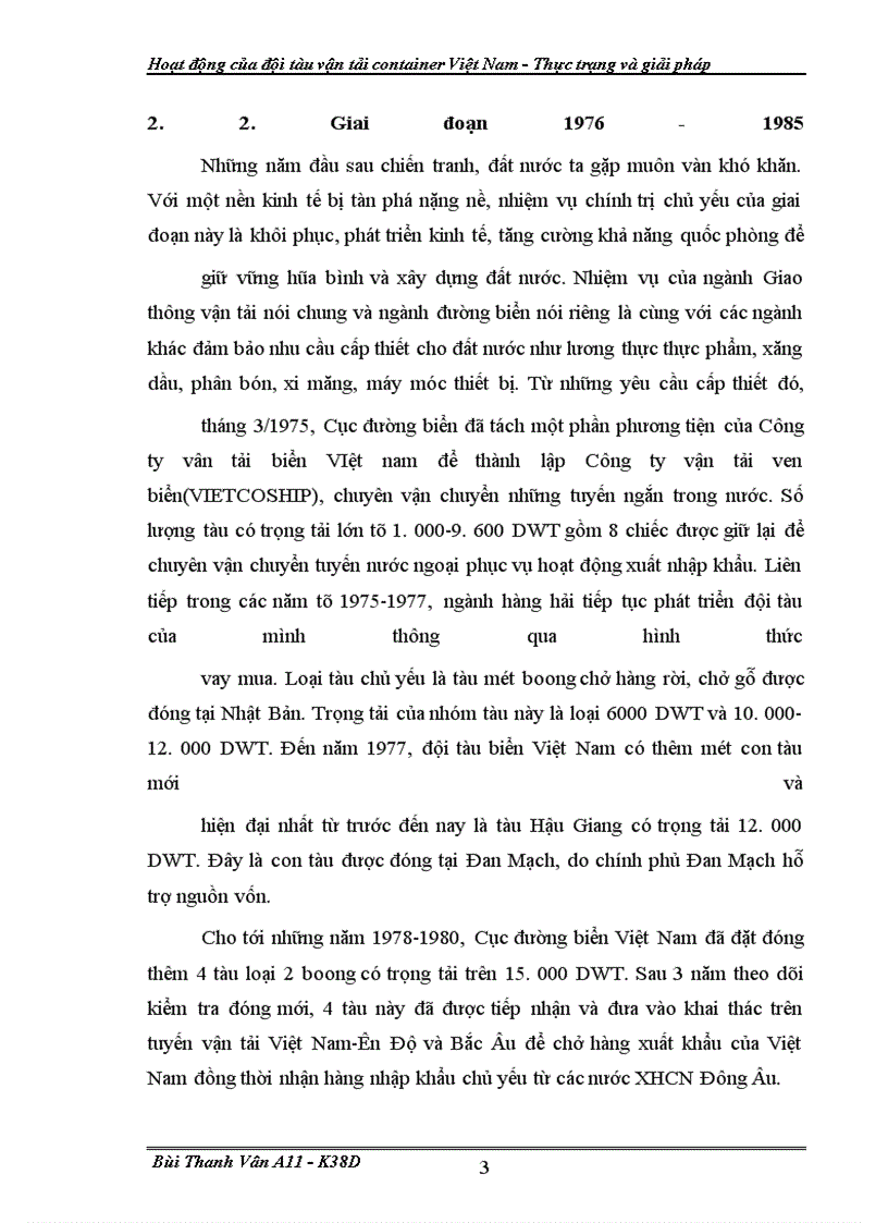 image for page Hoat dong cua doi tau van tai container VN