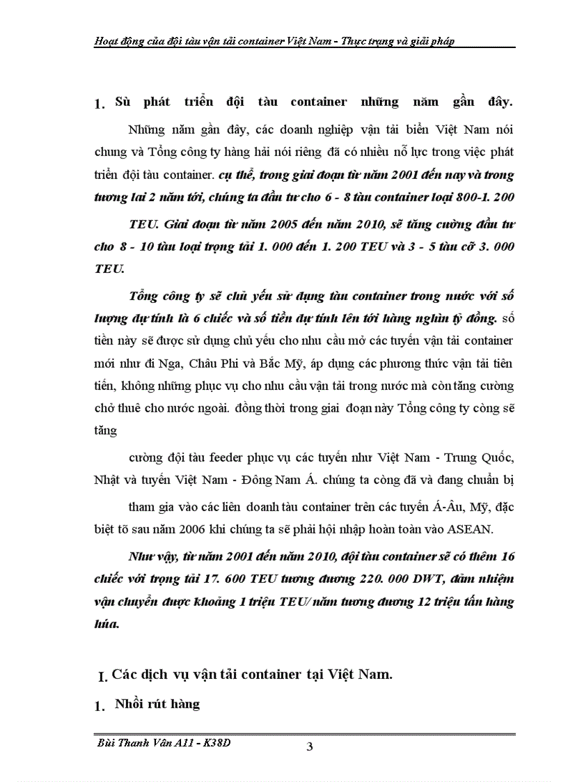 image for page Hoat dong cua doi tau van tai container VN