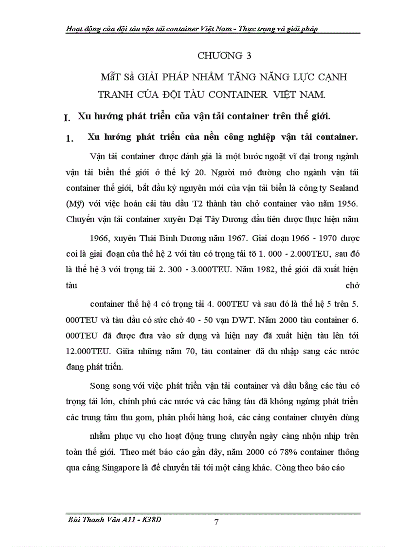 image for page Hoat dong cua doi tau van tai container VN