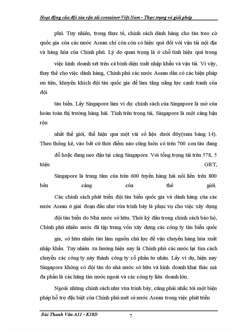 image for page Hoat dong cua doi tau van tai container VN