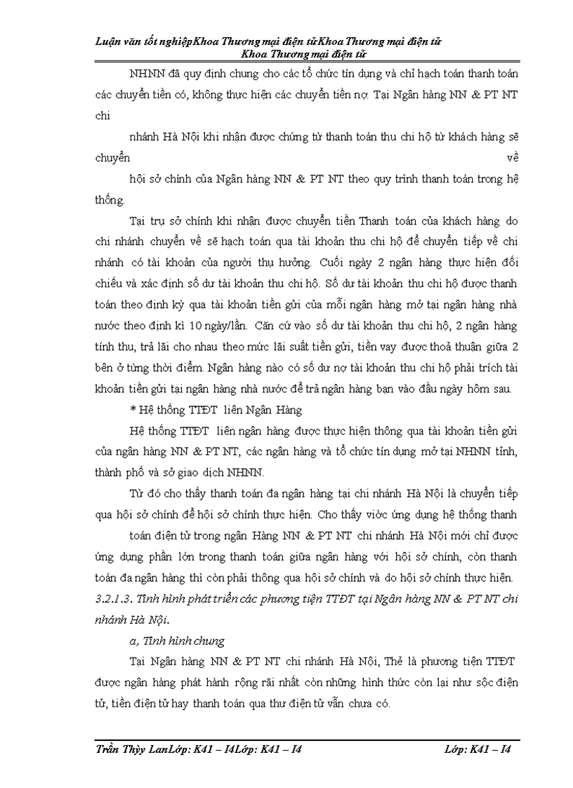 image for page Phát triển các phương thức thanh toán điện tử tại ngân hàng NN&PT NT chi nhánh Hà Nội