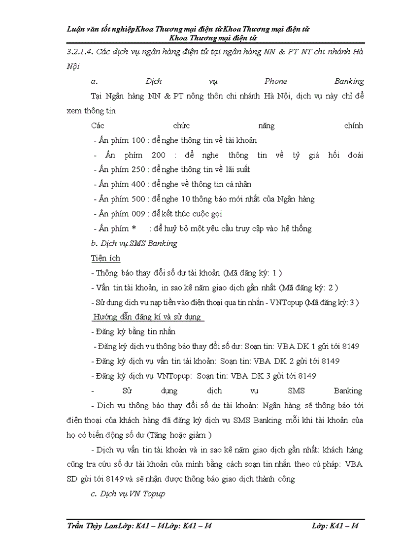 image for page Phát triển các phương thức thanh toán điện tử tại ngân hàng NN&PT NT chi nhánh Hà Nội