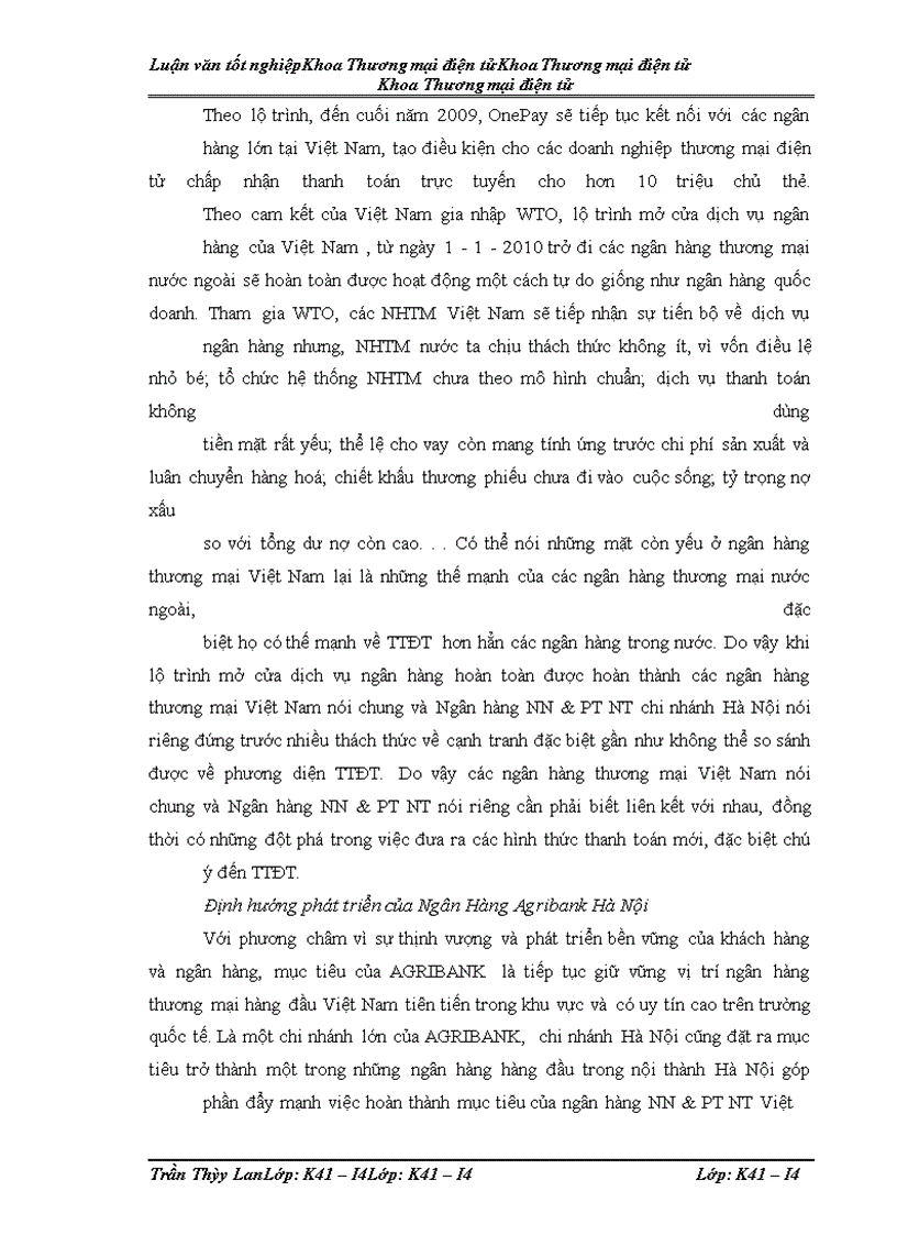 image for page Phát triển các phương thức thanh toán điện tử tại ngân hàng NN&PT NT chi nhánh Hà Nội