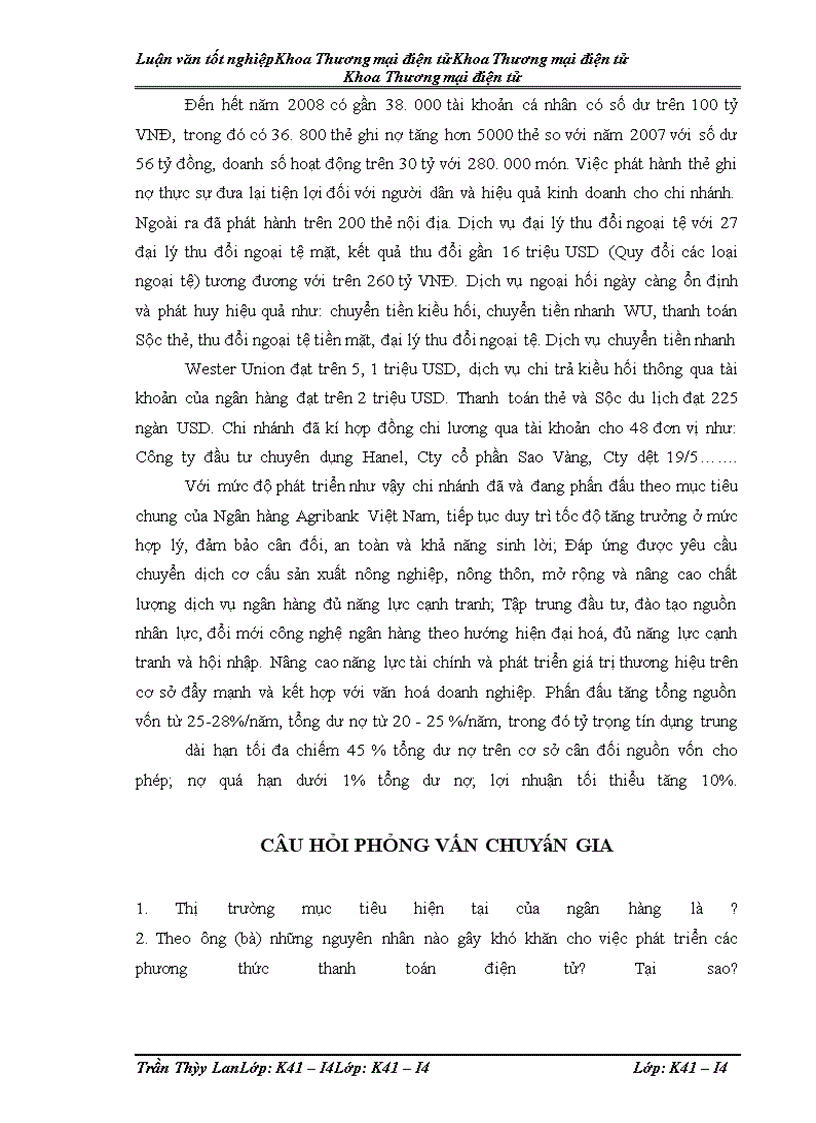 image for page Phát triển các phương thức thanh toán điện tử tại ngân hàng NN&PT NT chi nhánh Hà Nội