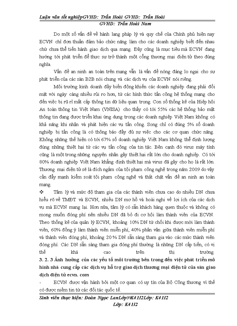 image for page Phát triển mô hình nhà cung cấp các dịch vụ hỗ trợ giao dịch TMĐT của sàn giao dịch điện tử ecvn.com (Bộ Công Thương)