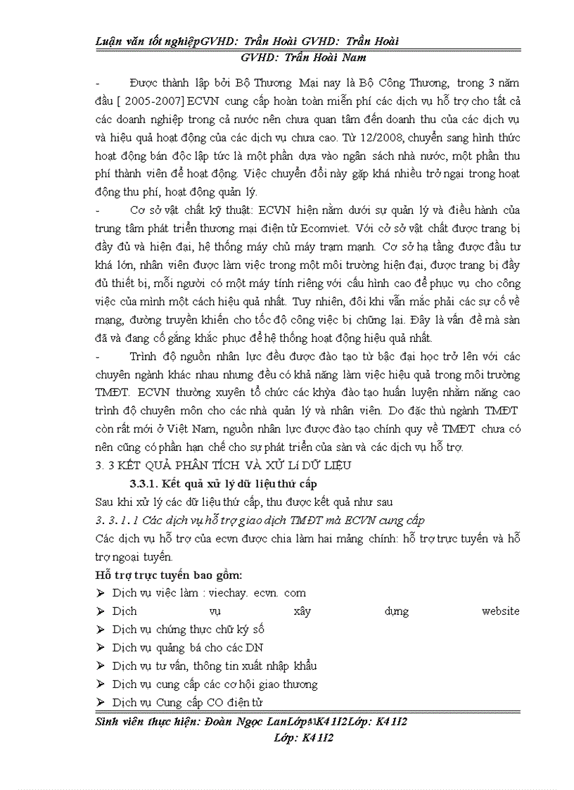 image for page Phát triển mô hình nhà cung cấp các dịch vụ hỗ trợ giao dịch TMĐT của sàn giao dịch điện tử ecvn.com (Bộ Công Thương)