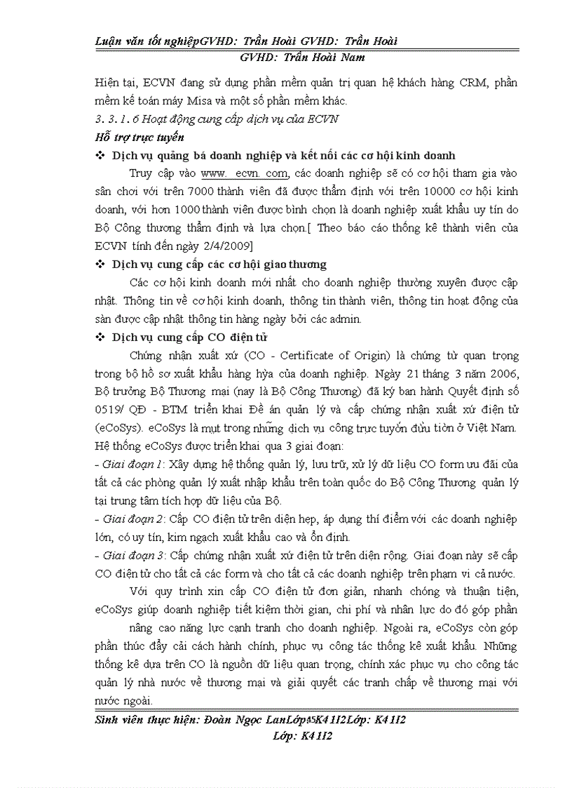 image for page Phát triển mô hình nhà cung cấp các dịch vụ hỗ trợ giao dịch TMĐT của sàn giao dịch điện tử ecvn.com (Bộ Công Thương)