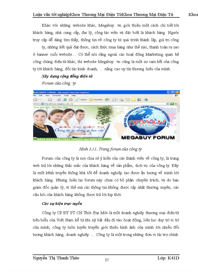 image for page Phát triển hình ảnh thương hiệu Megabuy.vn của công ty Cổ phần Đầu tư Phát triển Công nghệ Thời Đại Mới thông qua các hoạt động truyền thông online