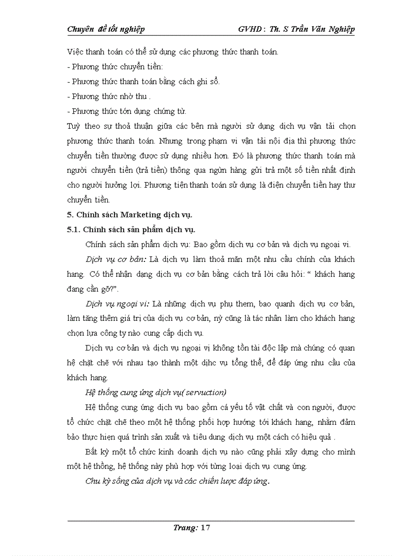 image for page :” Một số giải pháp hoàn thiện dịch vụ vận tải biển tại công ty Sông Thu